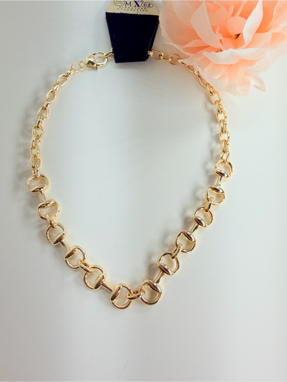 14k  Gold plated Horse bit Necklace #NC0614
#equestrian #western